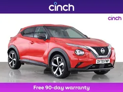 Red Used 2020 Nissan Juke Tekna SUV | £14,619 (Fair price)