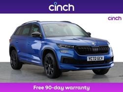 Blue Used 2022 Skoda Kodiaq SportLine SUV | £27,749 (Fair price)