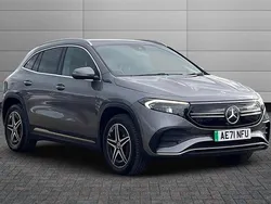 Mountain grey Used 2021 Mercedes EQA350 AMG line SUV | £20,295 (Fair price)