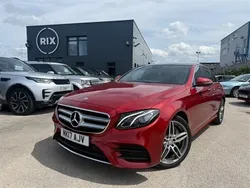 Red Used 2017 Mercedes E350 AMG line Sedan | £22,450 (Expensive)