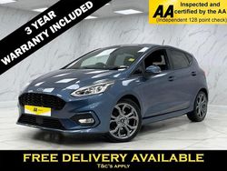 Blue Used 2020 Ford Fiesta ST-Line Hatchback | £12,395 (Fair price)