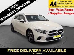 White Used 2021 Mercedes A180 Executive Hatchback | £16,995 (Good price)