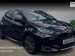 Black Used 2022 Toyota Yaris Hybrid Hatchback | £18,301 (A bit pricey)