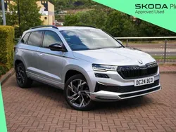 Silver Used 2024 Skoda Karoq SportLine SUV | £31,490 (Fair price)