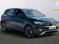 Black Used 2021 VW T-Cross S SUV | £14,399 (Fair price)