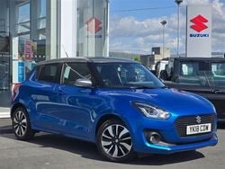 Blue silver Used 2018 Suzuki Swift SZ5 Hatchback | £12,795 (Fair price)