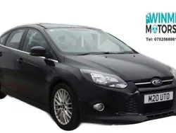 Black Used 2012 Ford Focus Zetec Hatchback | £3,695 (A bit pricey)