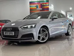 Silver Used 2017 Audi A5 S-Line Coupe | £13,995 (Fair price)