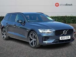 Blue Used 2021 Volvo V60 R-Design Estate | £21,400