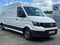 White Used 2024 VW Crafter Van | £27,890 (Fair price)