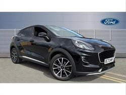 Black Used 2020 Ford Puma Gen-E Titanium SUV | £13,437 (Good price)