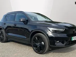 Metallic onyx black Used 2025 Volvo EX40 Ultra SUV | £39,980