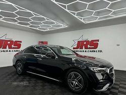 Black Used 2024 Mercedes E220 AMG line Sedan | £53,000