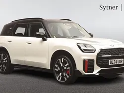 White Used 2025 Mini John Cooper Works Countryman SUV | £40,000 (Fair price)