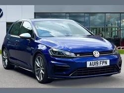 Lapiz blue metallic Used 2019 VW Golf VII R Hatchback | £23,131 (Good price)