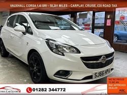 White Used 2016 Vauxhall Corsa SRi Hatchback | £5,995 (Fair price)
