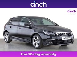 Black Used 2021 Peugeot 308 GT-line Hatchback | £13,849