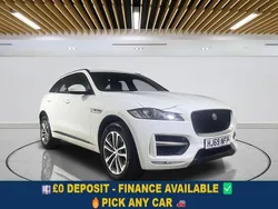 White Used 2020 Jaguar F-Pace R-Sport SUV | £18,999 (Fair price)