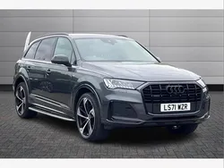 Grey Used 2021 Audi Q7 Black Edition SUV | £45,999 (Fair price)
