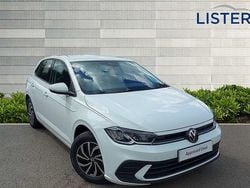 Pure white New 2025 VW Polo Life Hatchback | £18,291 (Fair price)