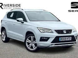 White Used 2019 Seat Ateca FR SUV | £14,490 (Fair price)