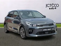 Grey Used 2021 Kia Rio 4 Hatchback | £12,983 (Fair price)