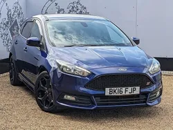 Blue Used 2016 Ford Focus ST Hatchback | £9,495 (Good price)
