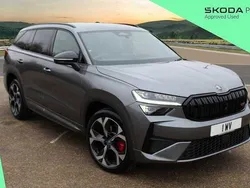 Graphite grey metallic Used 2025 Skoda Kodiaq vRS SUV | £47,900
