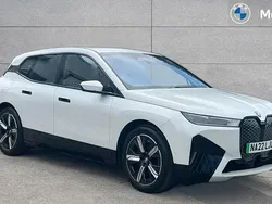 White Used 2022 BMW iX M Sport SUV | £33,075 (Good price)
