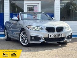 Silver Used 2015 BMW 220 M Sport Cabriolet | £9,800 (Fair price)
