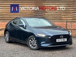 Blue Used 2020 Mazda 3 Luxury Hatchback | £13,295 (Good price)