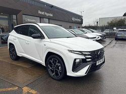 White Used 2024 Hyundai Tucson N Line SUV | £32,988 (Expensive)
