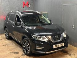 Black Used 2021 Nissan X-Trail Tekna SUV | £12,990