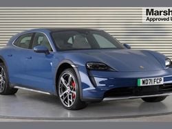 Blue Used 2022 Porsche Taycan Cross Turismo Sedan | £48,072 (Super price)