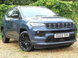 Blue/black Used 2022 Jeep Compass SUV | £18,895 (Fair price)