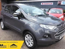 Grey Used 2018 Ford Ecosport Zetec SUV | £7,990 (Fair price)