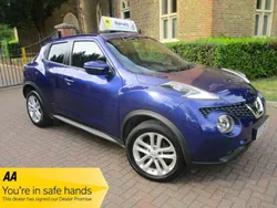 Metallic blue Used 2015 Nissan Juke Acenta Premium SUV | £4,690 (Good price)