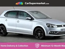 Silver Used 2017 VW Polo Edition Hatchback | £9,997 (Fair price)