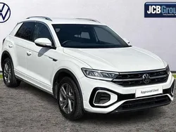 White Used 2022 VW T-Roc R-line SUV | £24,490 (Fair price)