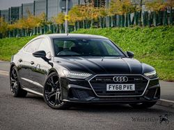 Black Used 2018 Audi A7 Sportback S-Line Hatchback | £25,500 (Expensive)