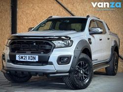 Silver Used 2021 Ford Ranger Wildtrack Pickup | £18,750 (Fair price)