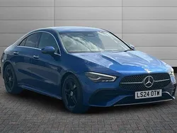 Spectral blue Used 2024 Mercedes CLA180 Executive Sedan | £26,990 (Fair price)
