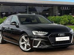 Black Used 2023 Audi A4 S-Line Sedan | £26,980 (Fair price)