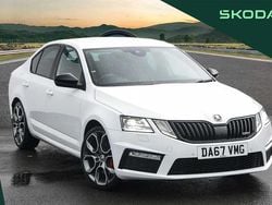 Moon white metallic Used 2017 Skoda Octavia vRS Hatchback | £17,495 (Good price)
