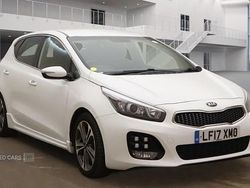 White Used 2017 Kia Ceed GT-Line Hatchback | £5,995 (Fair price)