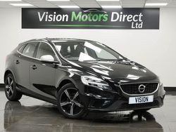 Black Used 2017 Volvo V40 R-Design Estate | £5,840 (Fair price)
