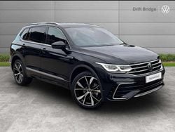 Black Used 2025 VW Tiguan Allspace R-line SUV | £34,795 (Fair price)