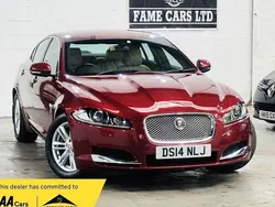 Red Used 2014 Jaguar XF Luxury Sedan | £6,800 (Fair price)