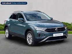 Blue Used 2024 VW T-Roc Match SUV | £23,063 (Fair price)