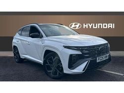 White Used 2025 Hyundai Tucson N Line SUV | £32,359 (Expensive)